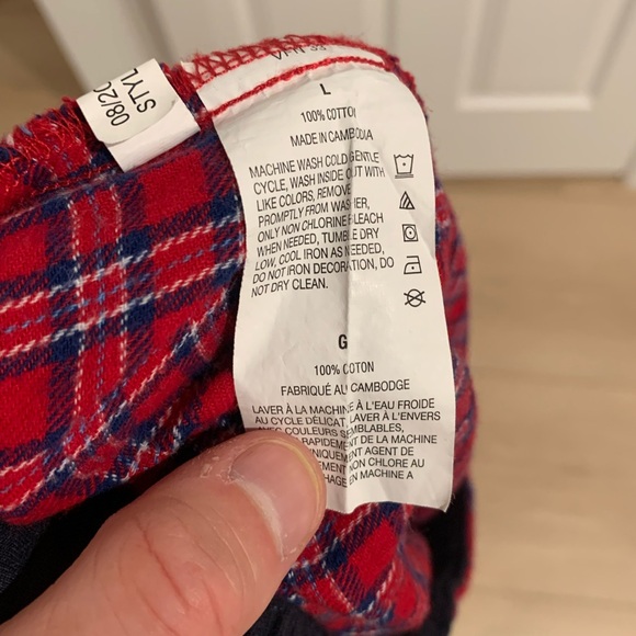 Nautica Large Plaid Pajama Pants! - Picture 4 of 4